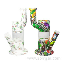 XY76HSG002 Silicone water pipe smoking for weed Tobacco